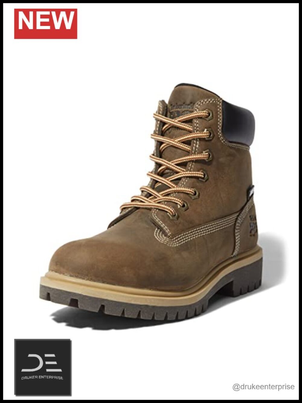 Waterproof Insulated Soft Toe Work Boots with Anti-Fatigue